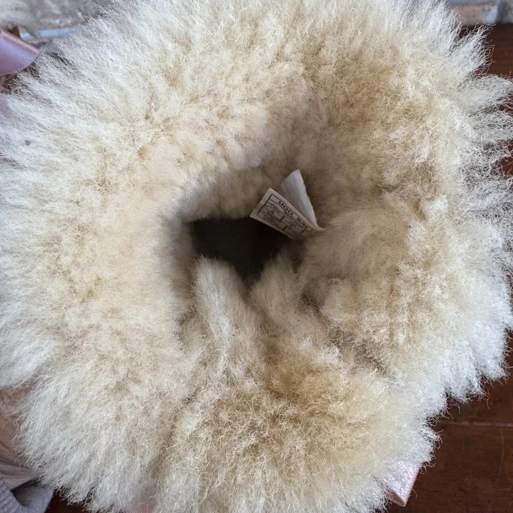 UGG‎ Toddler Bailey Bow II - Chestnut/Pink - 1017394T Size 6